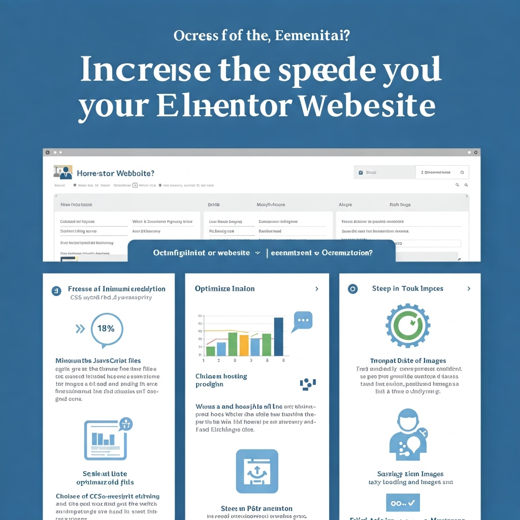 افزایش سرعت سایت المنتور